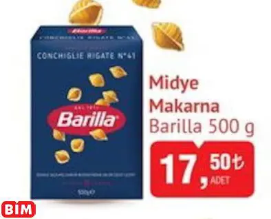 BARİLLA MİDYE MAKARNA